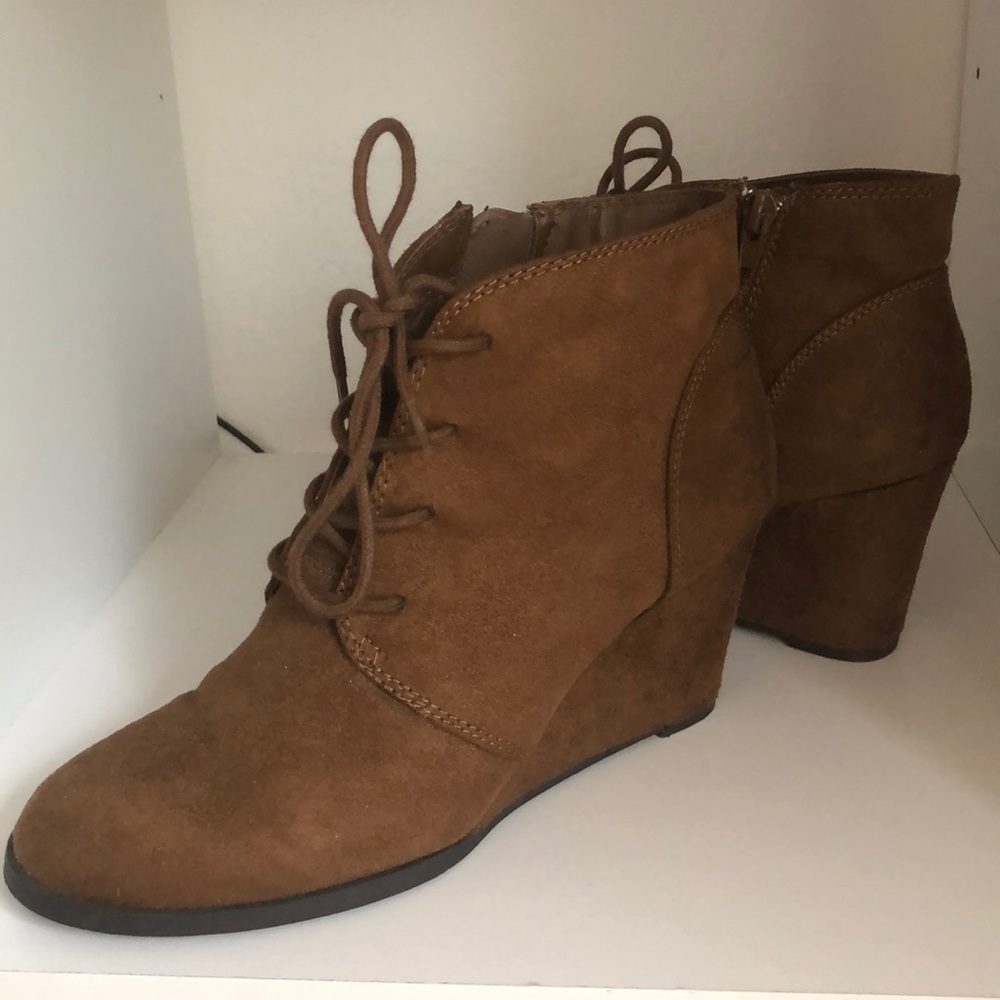American Rag Brown Suede Booties
